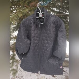 Quilted Jacket Tough Duck Women Black XL